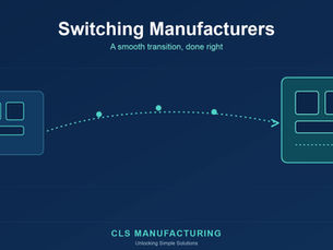 graphic showing switching supplement manufacturers - CLS Manufacturing