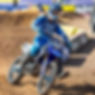 Max Vohland riding his dirt bike at supercross