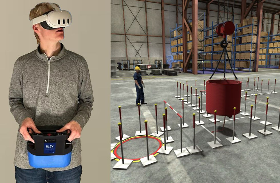 New VR Overhead Crane Integration with Meta Quest 3