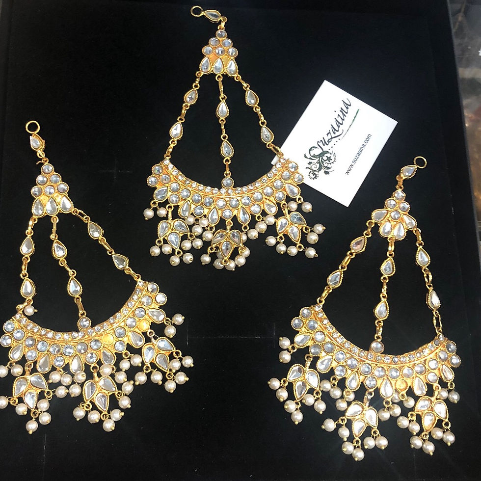 Thumbnail: Anika 22k Goldplated Jhumer for kids/ young girls.