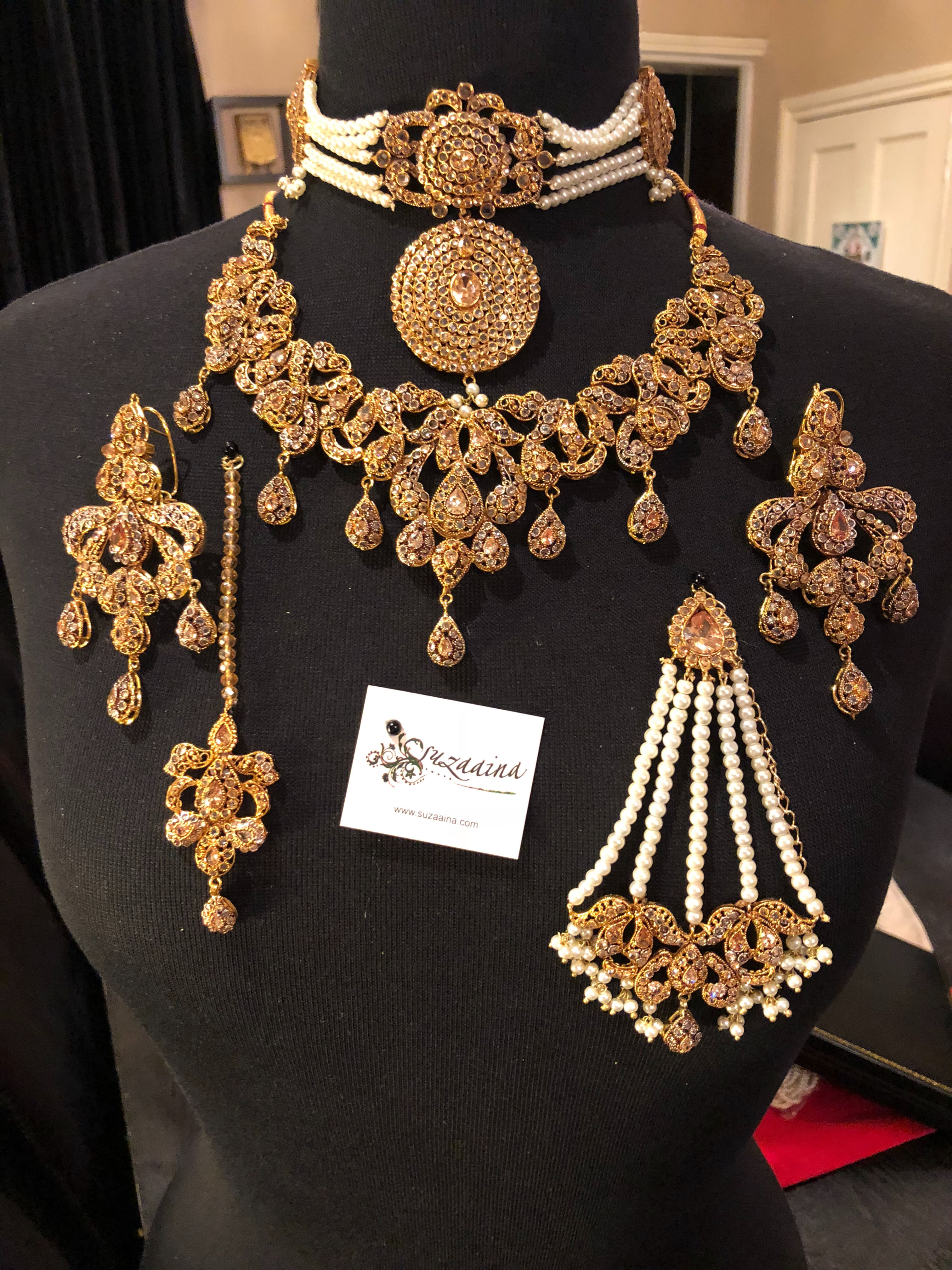 Sahiba Choker and Necklace Bridal Set