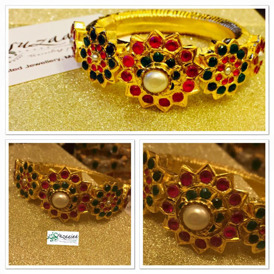 Thumbnail: Balochi Karha 22k Gold plated. 