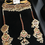 Thumbnail: Raheema 22k Gold plated Handcrafted Bridal Set.