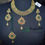 Thumbnail: Monal Gold plated Bridal Set.