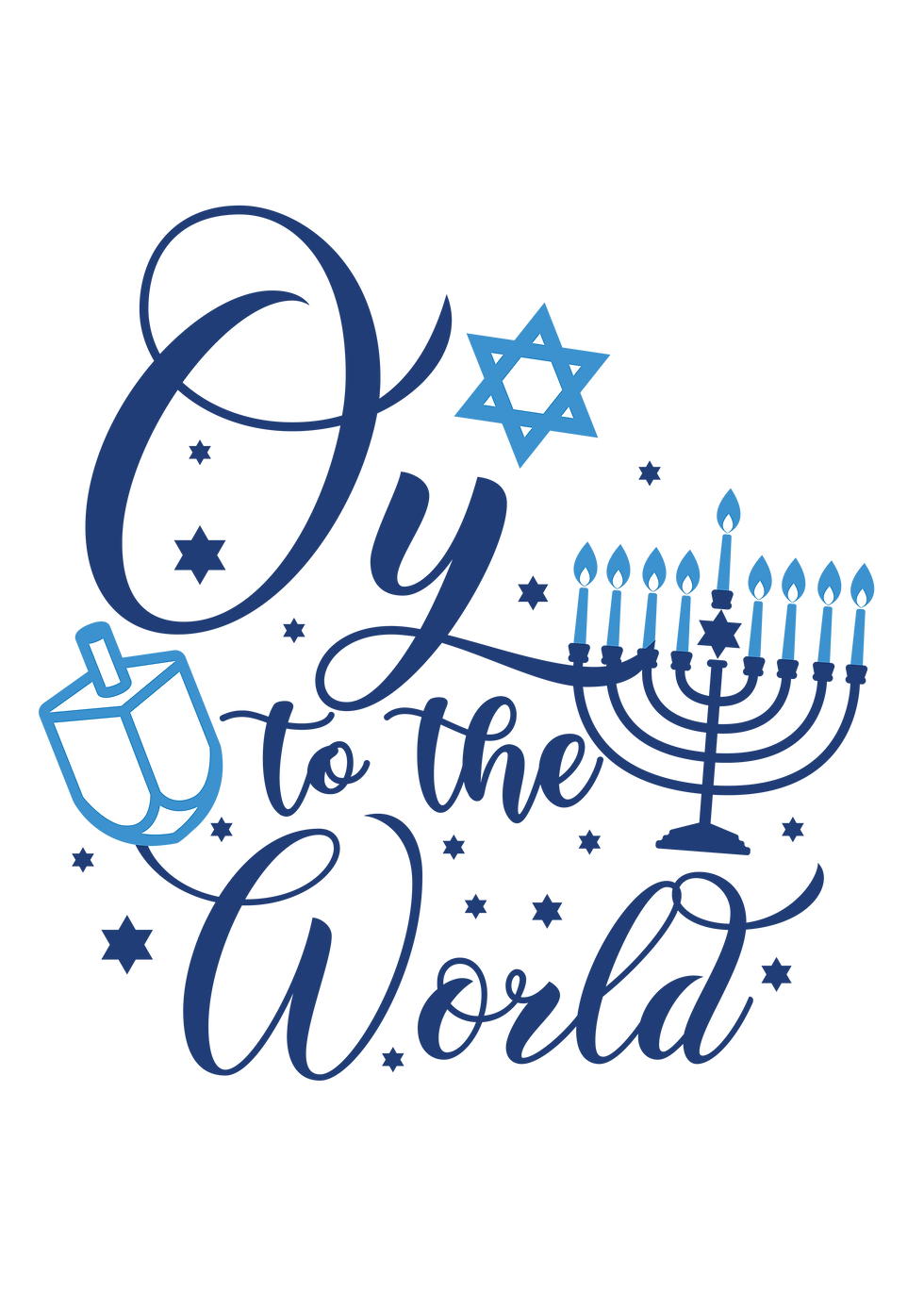 Thumbnail: Hanukkah Sign 12x12