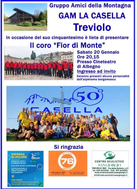 SERATA INAUGURALE CINQUANTESIMO DI FONDAZIONE