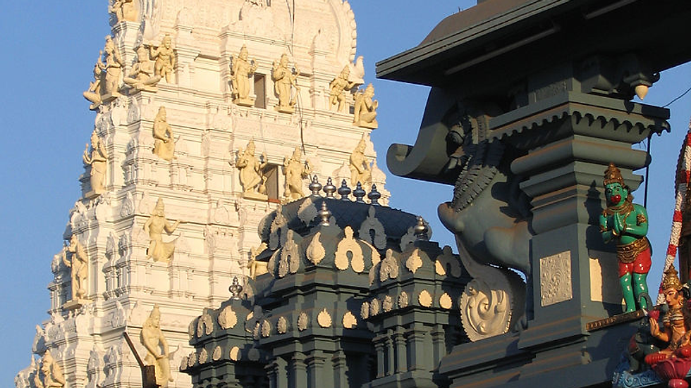 In the Udupi Shri Krishna Temple, the idol of Lord Krishna is that of a small boy (Balkrishna).