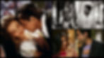 Three romantic scenes between Devdas and Paro : a couple in vintage attire, a black-and-white scene with two people talking, and a smiling pair holding a light bulb.