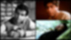 Collage of tDevdas from three generations: one leaning on a table in black and white, another with a concerned look, and the third reclining outdoors.