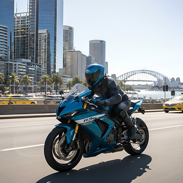 openart-create-a-sports-motorcycle-being-ridden-in-the-city-in-australia-with-this-colour-
