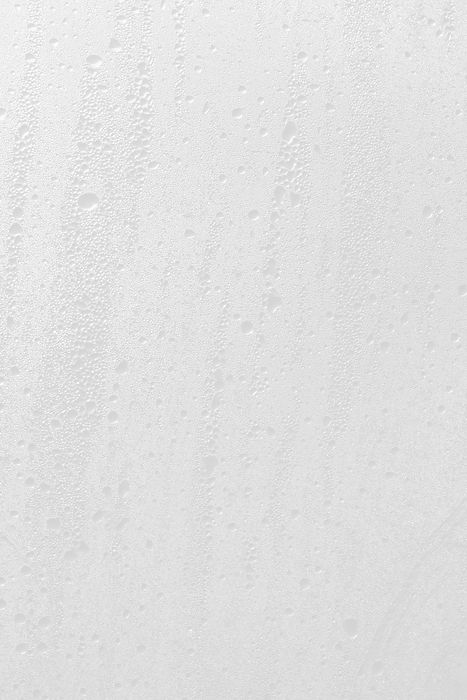 Water dew on glass