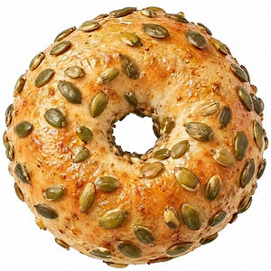 Kürbiskern Bagel