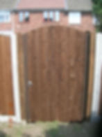 Towered Feather Edge Gate