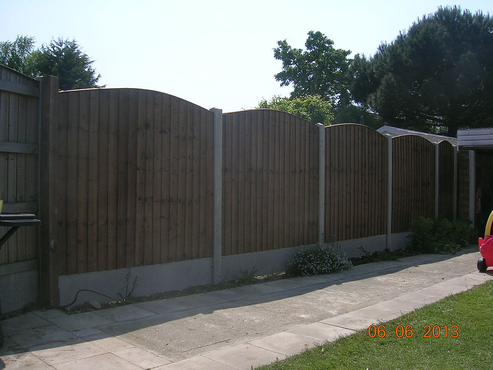 Samples of Work Upminster Fencing