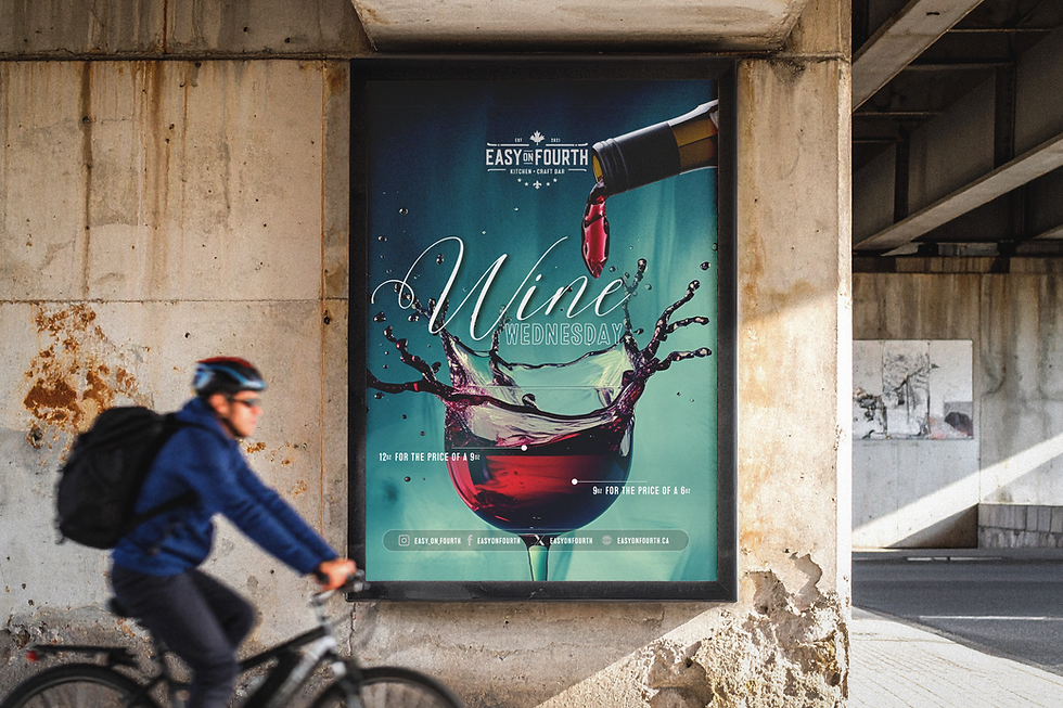 WINE WEDNESDAY POSTER