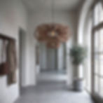 handwoven rattan pendant lighting