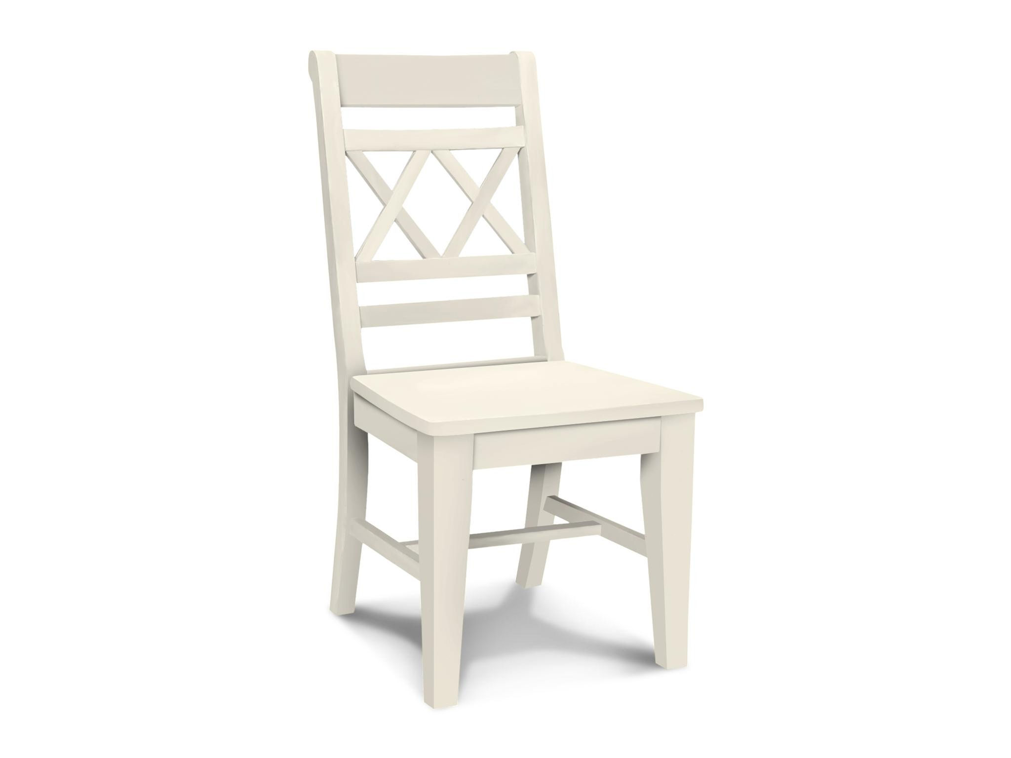 Asher Chair, Solid White Wood