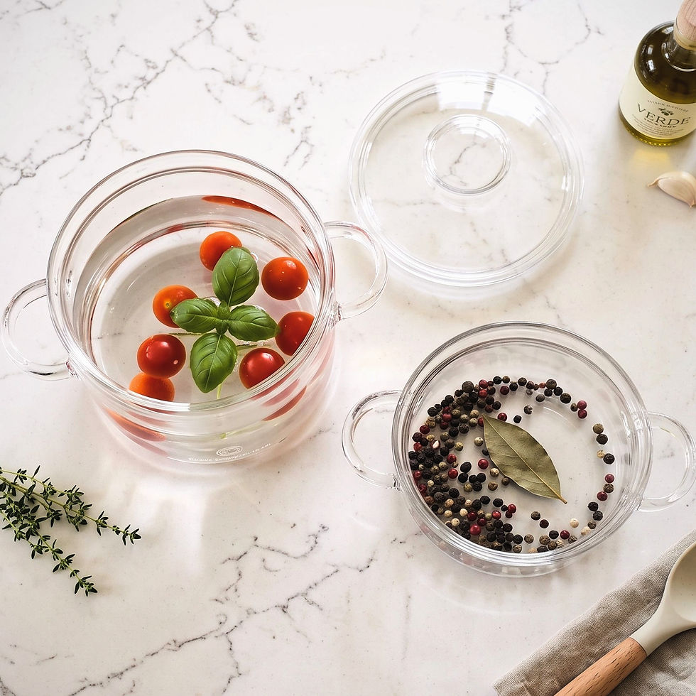 glass stove pots