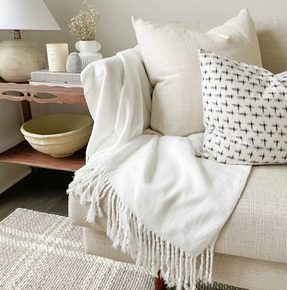 Bamboo throw blanket