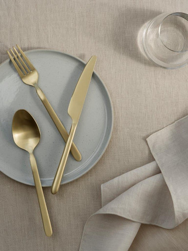 Luxe Flatware, Champagne Gold 16 piece set