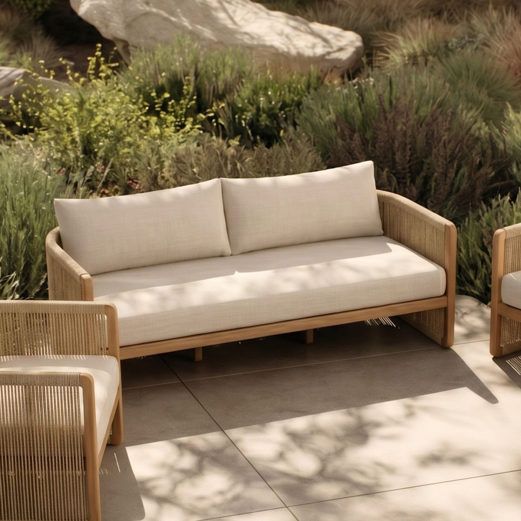 latitude luxury outdoor sofa