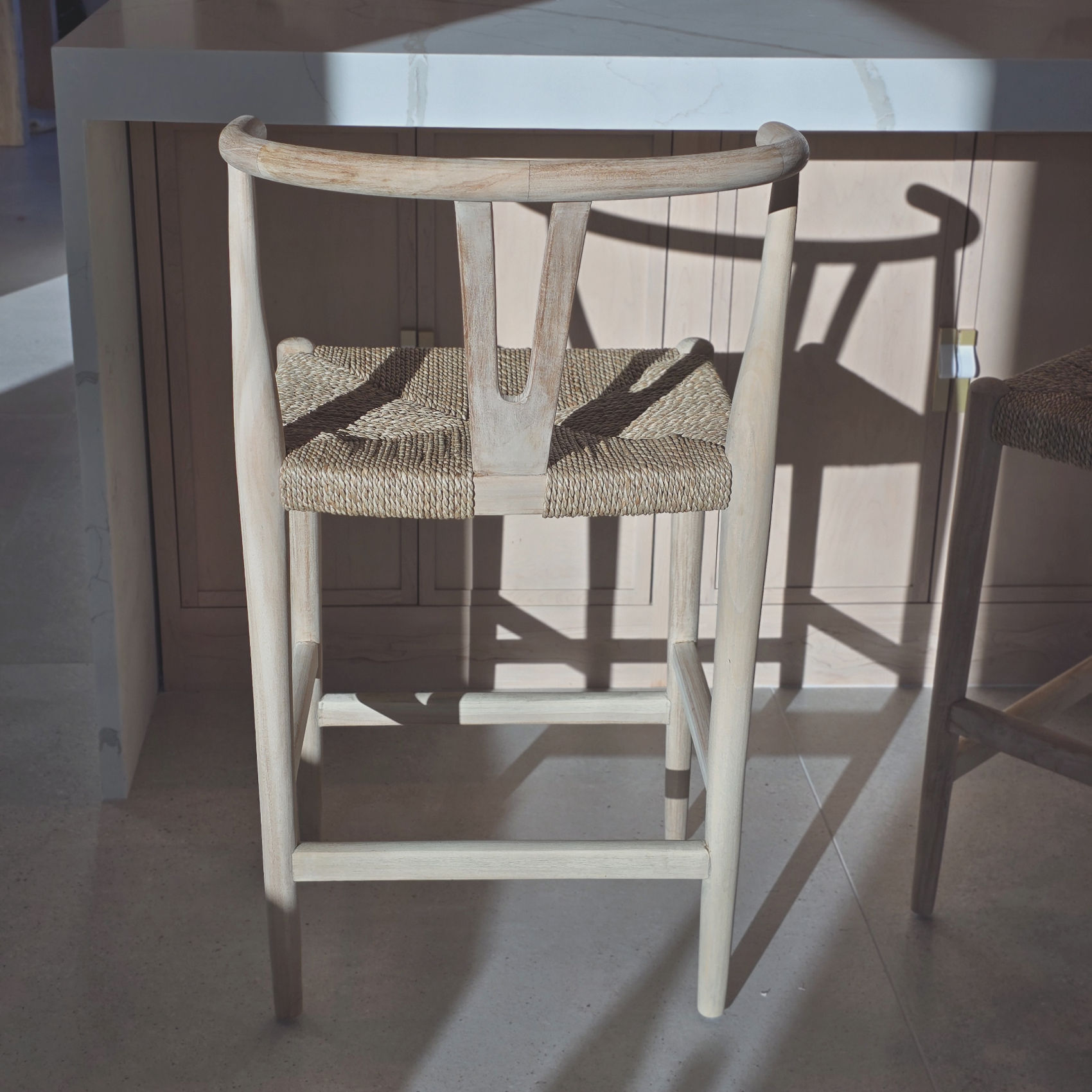 organic modern counter stool