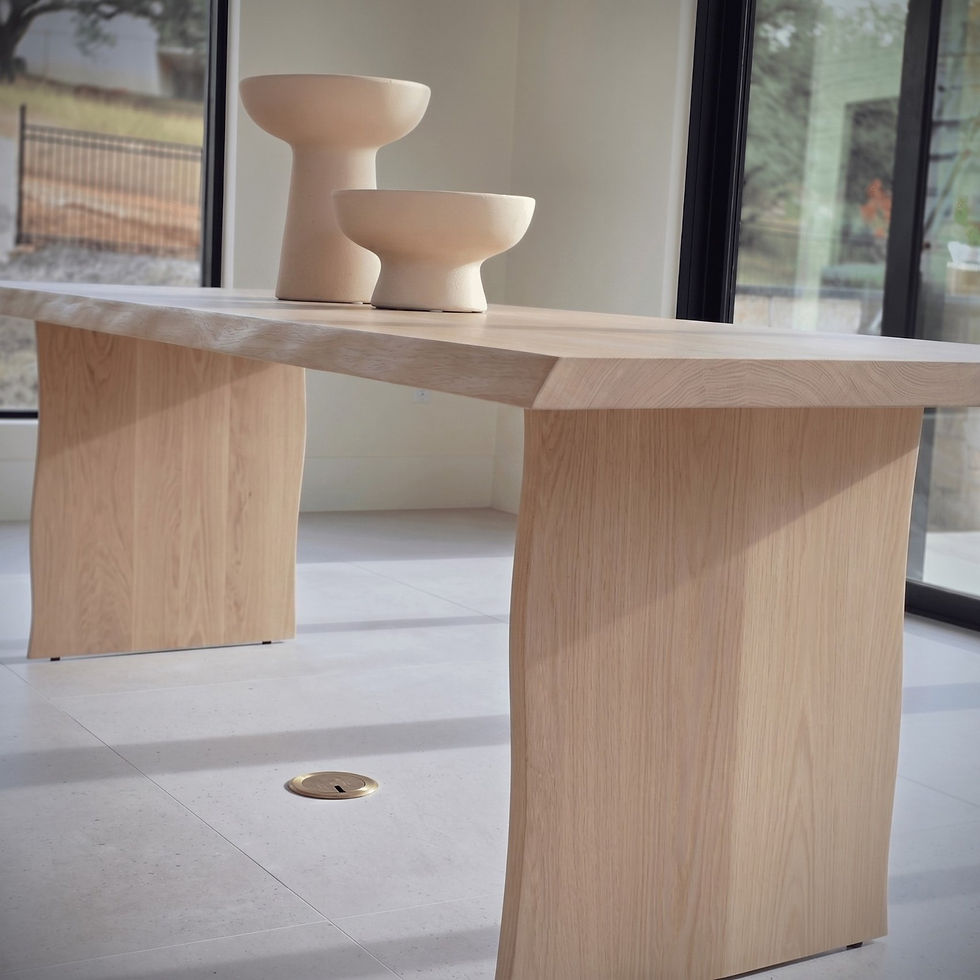 Organic Edge Dining Table
