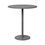 Thumbnail: round metal grey table
