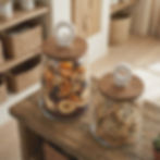 organic modern kitchen canister