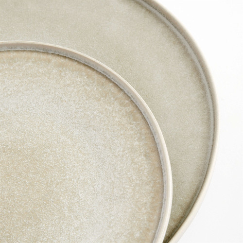 Minimalist Dinner Plates, Light set of 4 Healthier Homes