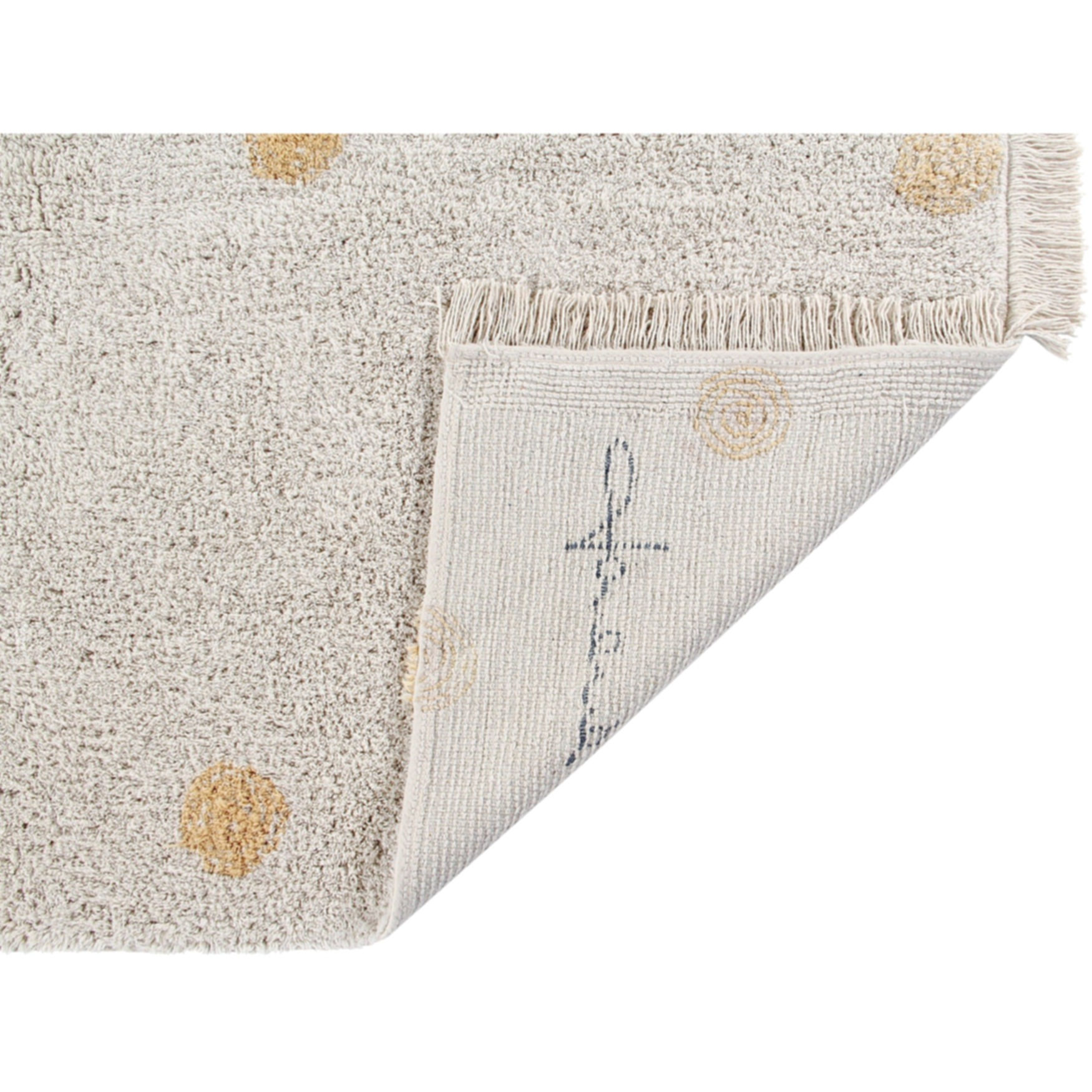 cute spotted rug