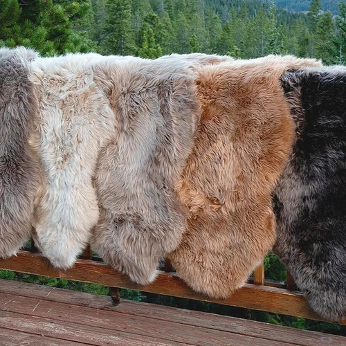 Norwegia Fur Rug, Medium | Healthier Homes