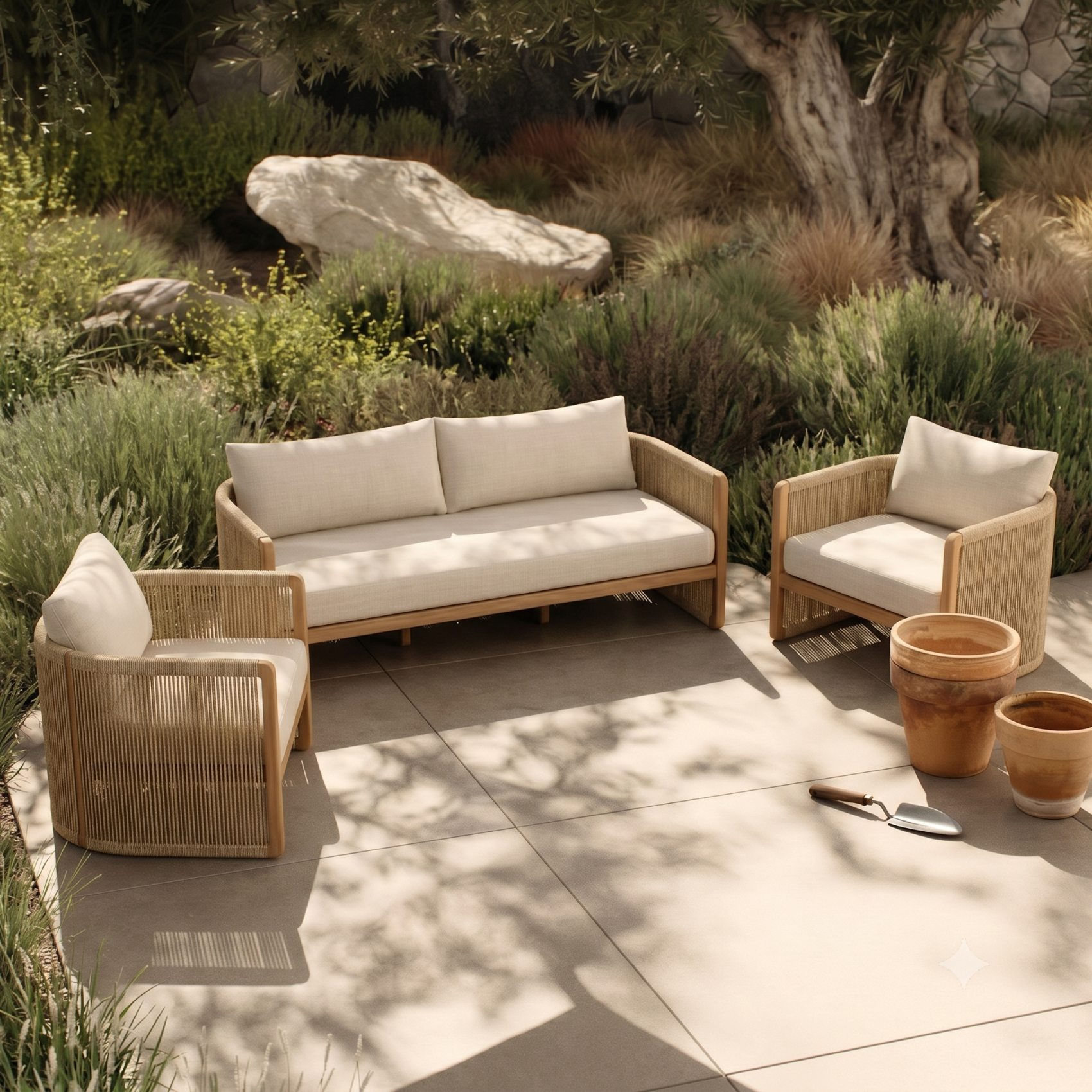 luxury outdoor furniture chemical free
