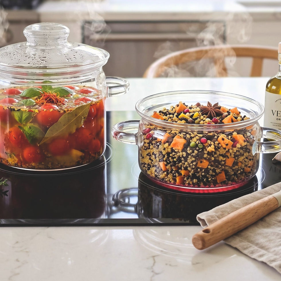 glass cookware for stovetop