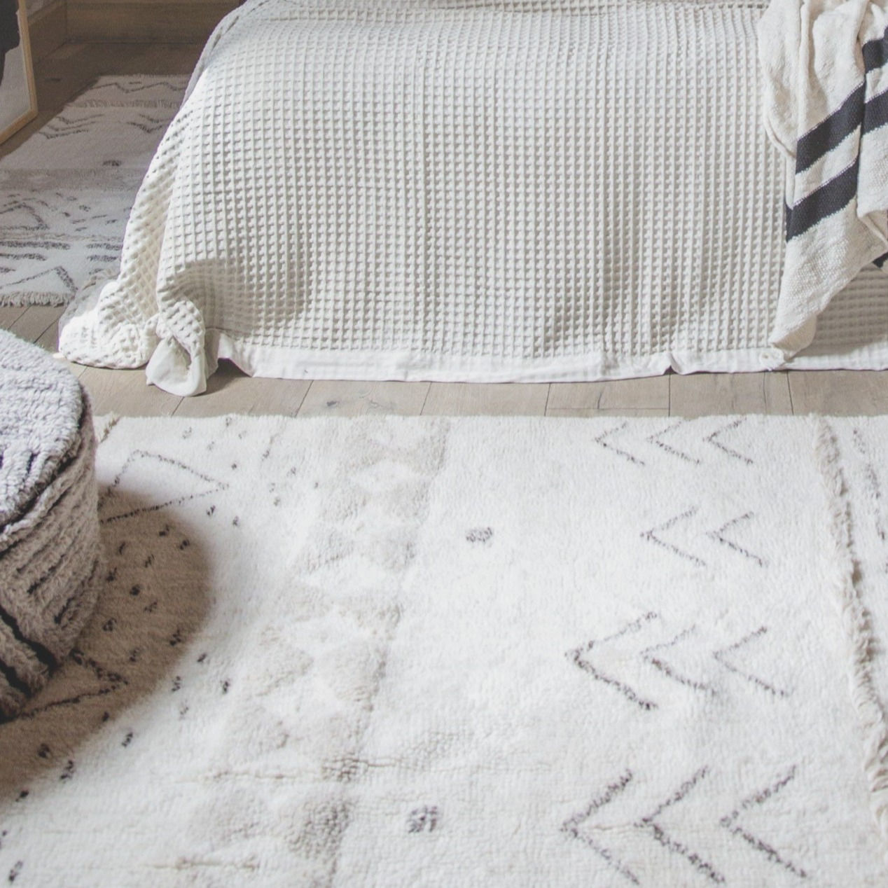 Boho Wool Rug Organic
