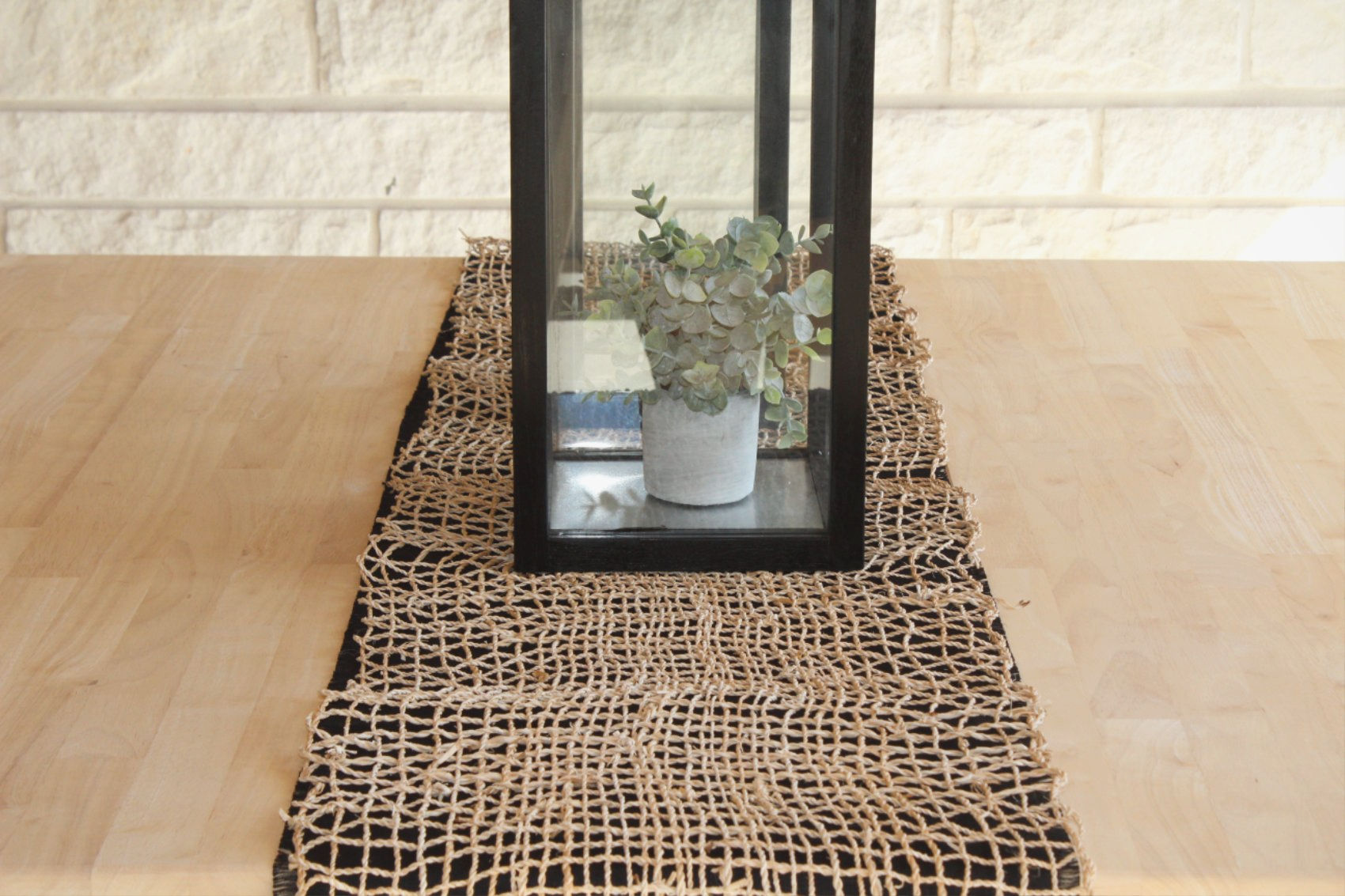 glass and wood black lantern for porch