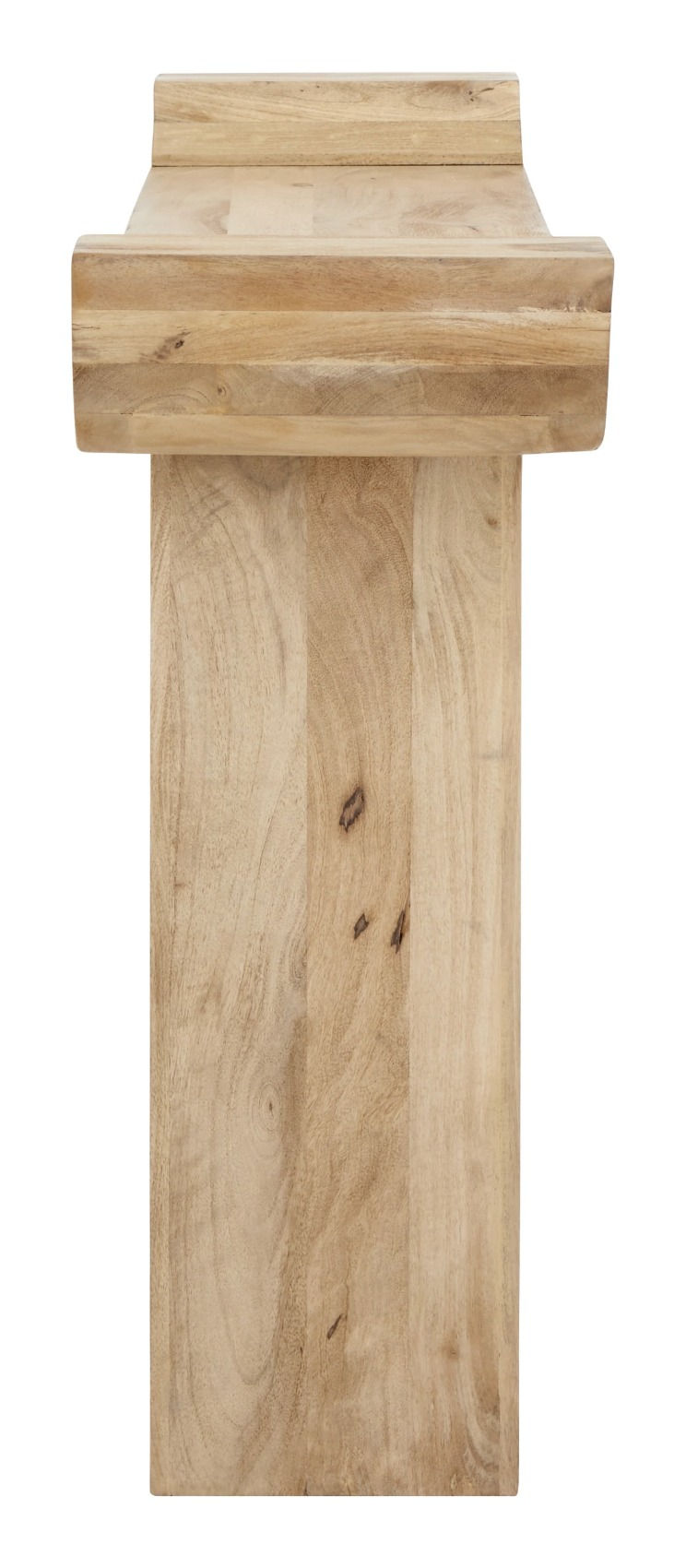 side view console table