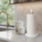 natural wood paper towel rod