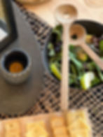 dark stone serving board