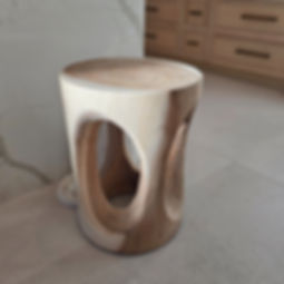 Juliet Wood Stool
