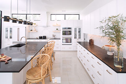 modern organic kitchen in a healthy home by js2 partners