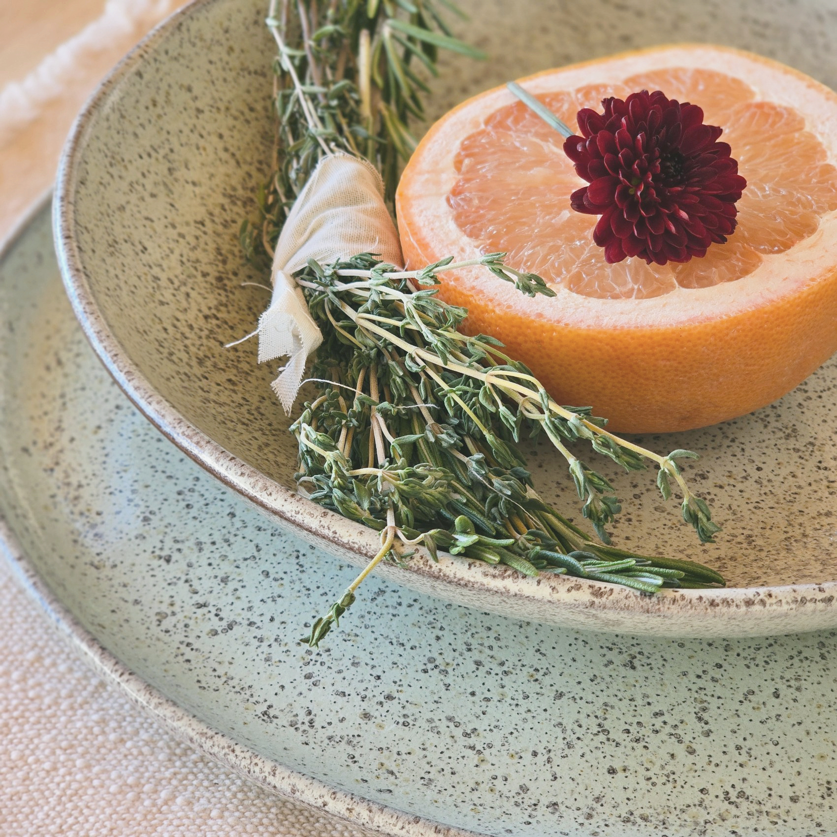 Minted Sage Green Dish Set | Modern, Lead-Free Dinnerware Sets