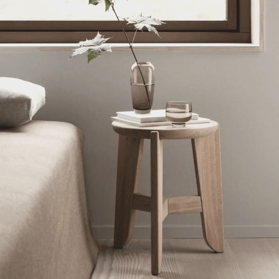 FSC wooden stool