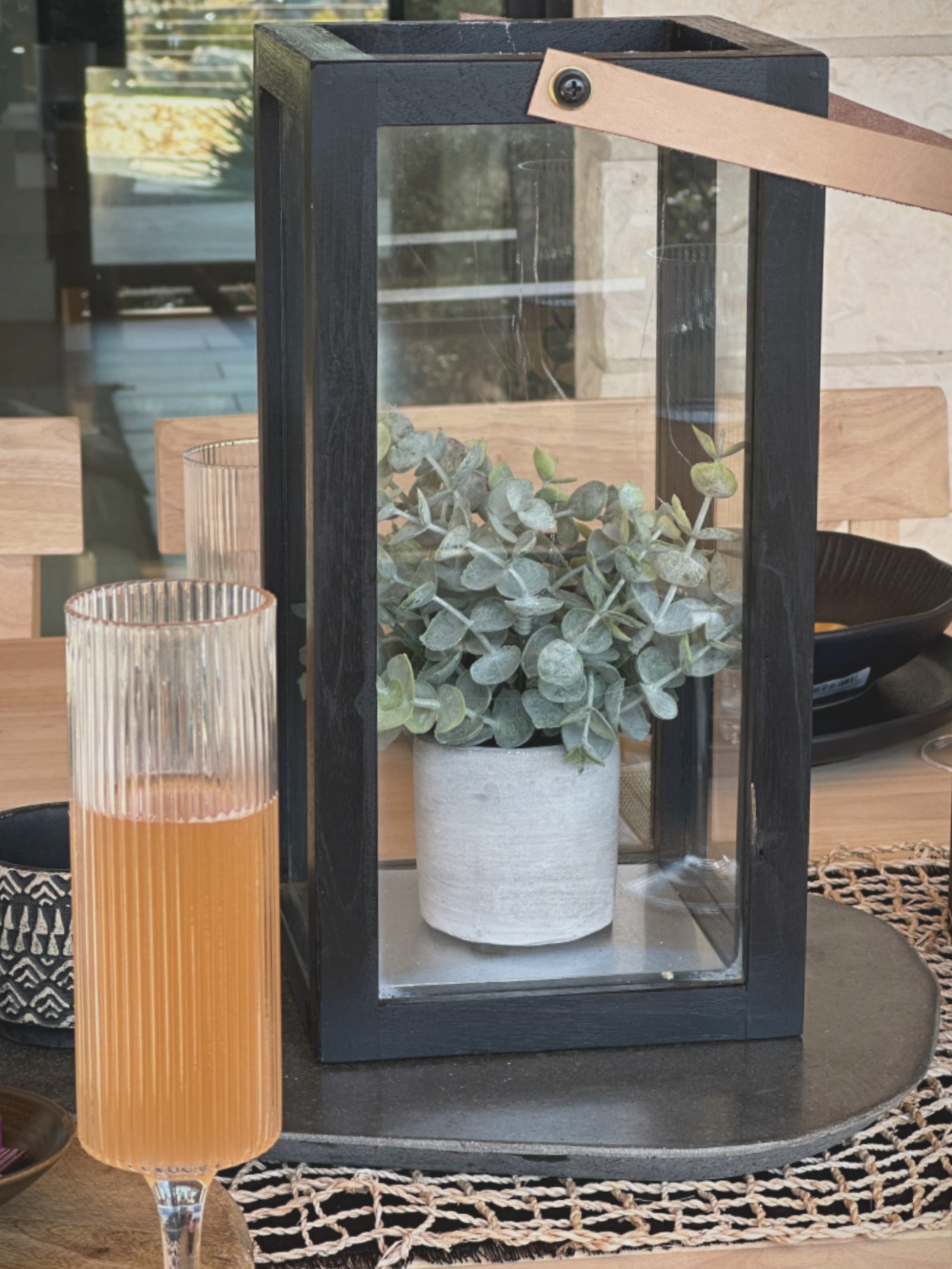 fake sage plant indoors