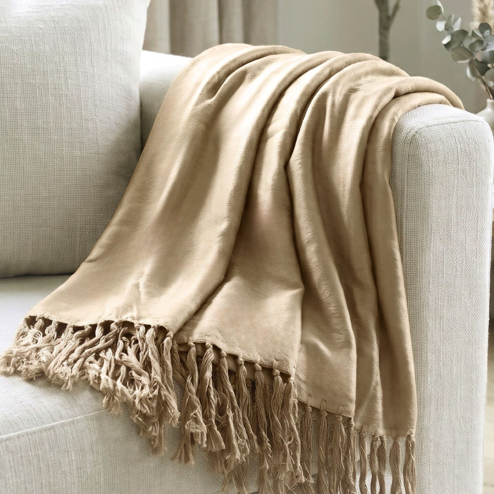 bamboo mink throw blanket