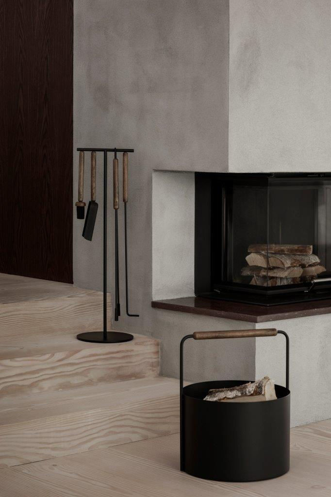 modern fireplace tools