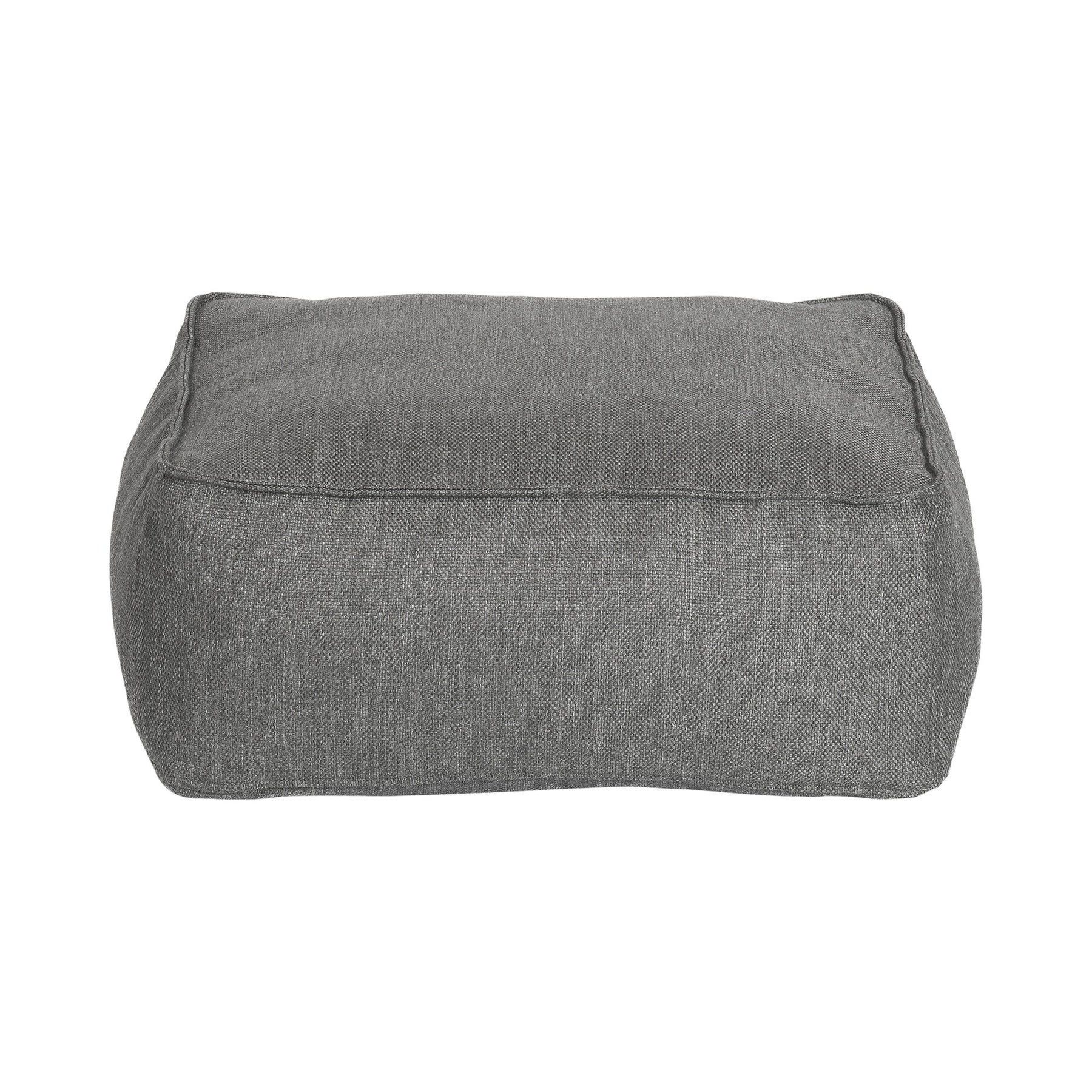 Modern Lux Outdoor Ottoman Pouf