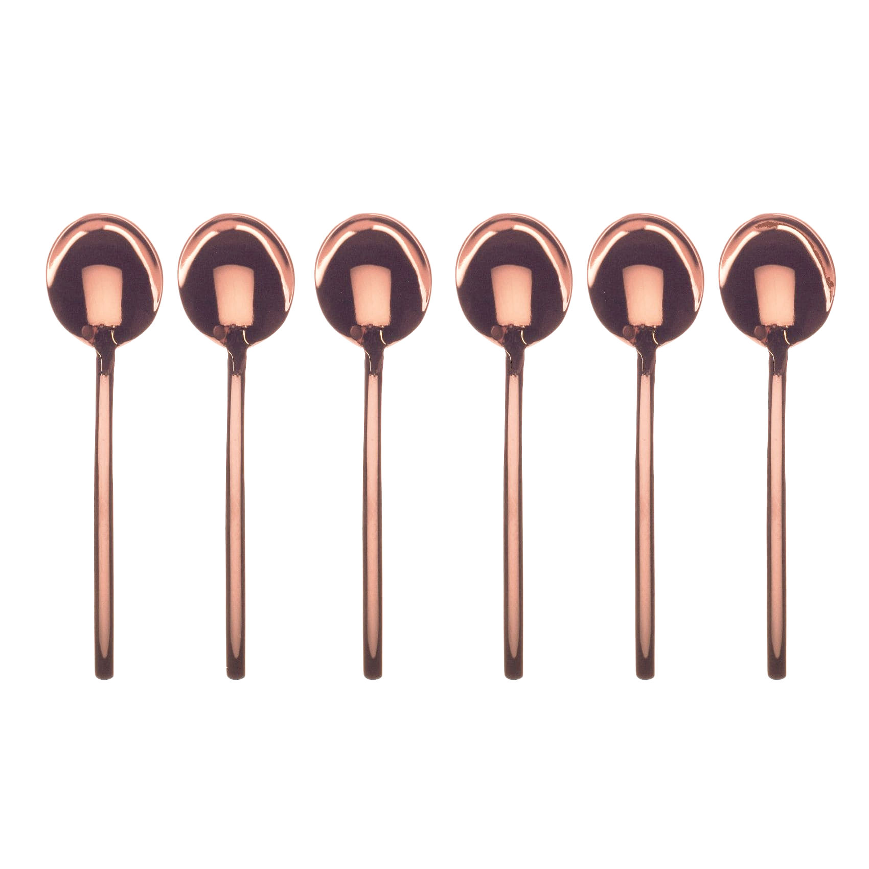 bronze rose gold small spoons