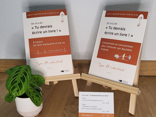 On m'a dit: Tu devrais écrire un livre ! - par Igor Michellod
