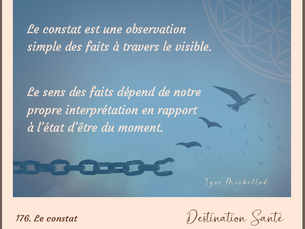 176. Le constat - par Igor Michellod